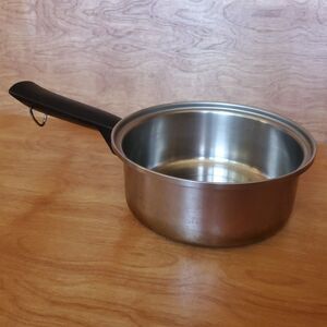 Vintage Duncan Hines Stainless Steel 3 Ply 18-8 Sauce Pan 1.5 Qt 6 Cups No Lid